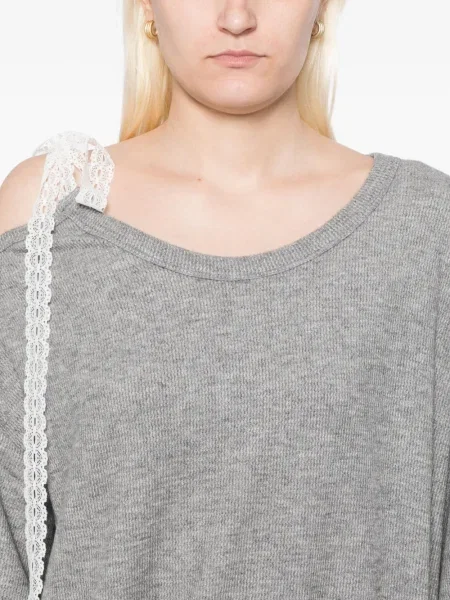 Rochie B+ab din dantelă de costum gri