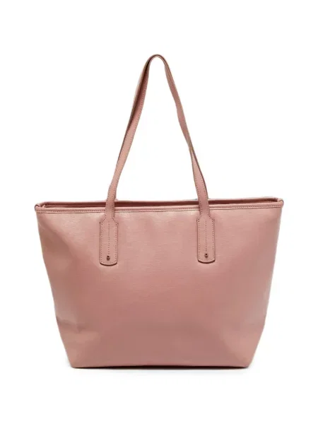 Geantă shopper Furla din piele roz