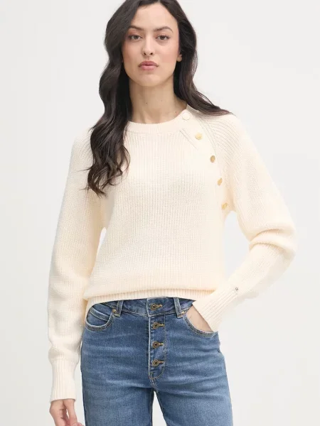 Tommy Hilfiger πουλόβερ γυναικείο μπεζ