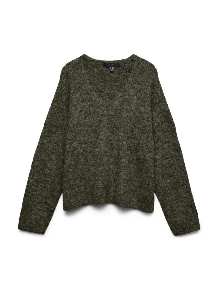 VERO MODA Pulover VMBERRY amestecat verde