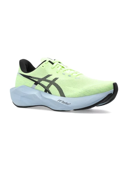 Buty do biegania ASICS Novablast 6 illuminate yellow/black zielone