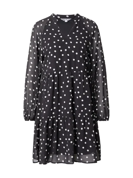 OBJECT Rochie OBJGINA MILA negru alb