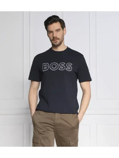 BOSS ORANGE Tricou Telogox portocaliu