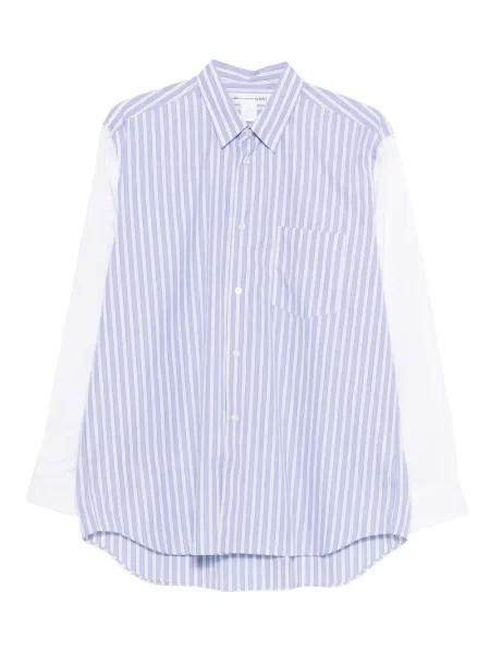 Pruhovaná košile Comme Des Garçons modrá