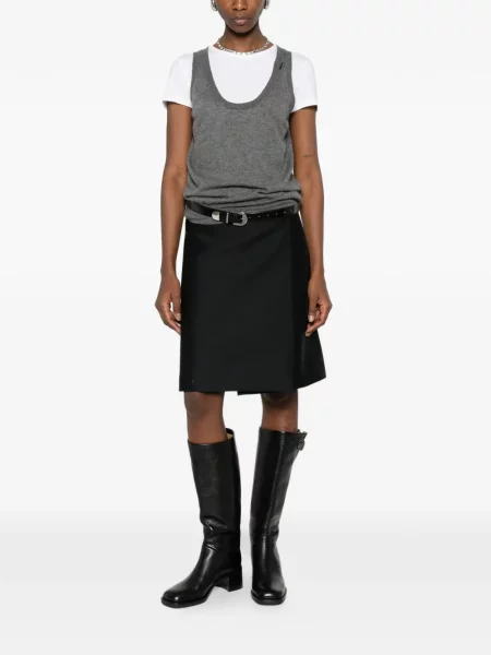 Top Prada tricotate gri
