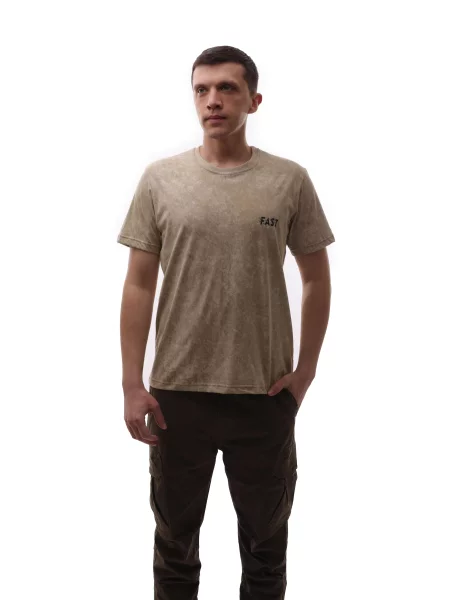 Футболка STREAM віскоза/поліестер бежевий