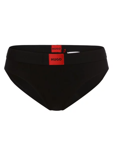HUGO Figi Kobiety Dżersej S czarny