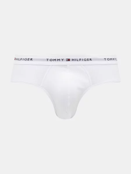 Tommy Hilfiger Underwear Nohavičky námornícka modrá / svetlosivá biela červená