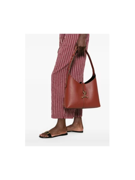 Torebka hobo Strathberry skórzana brązowa