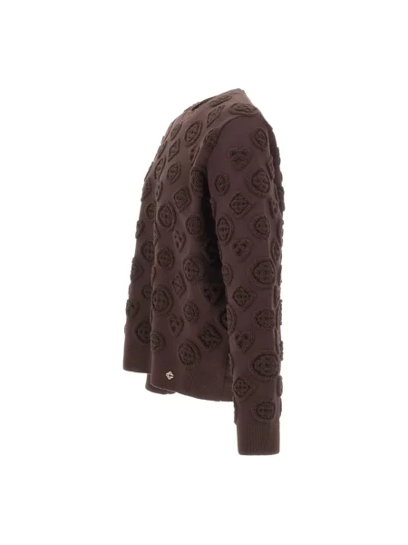 Sweter Casablanca brązowy