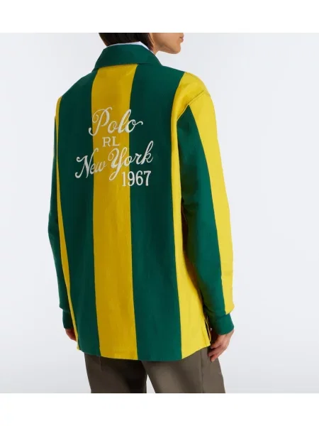 Pruhovaná džerzej polokošeľa Polo Ralph Lauren