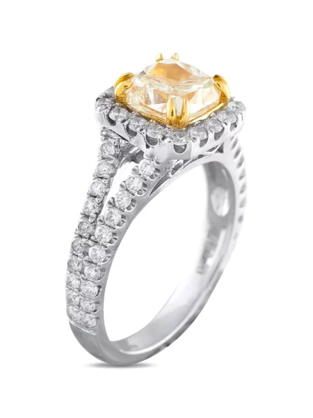 Diamant inel Lb Exclusive argintiu