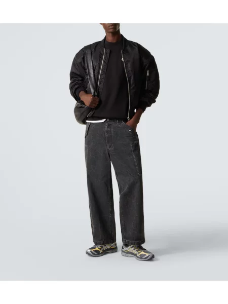 Hanorac Moncler din jerseu negru