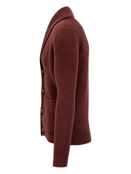 Cardigan Rakki de lână maro
