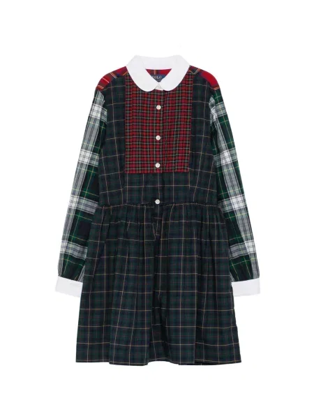 Sukienka dziecięca Polo Ralph Lauren zielona