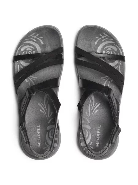 Кожаные босоножки Merrell с открытой пяткой