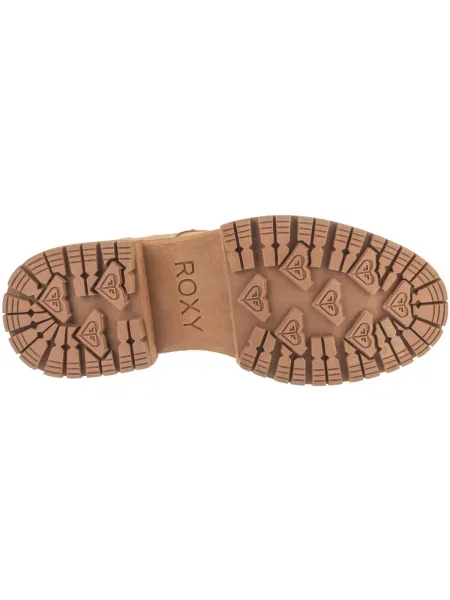 Botine Roxy cu șireturi din dantelă bej