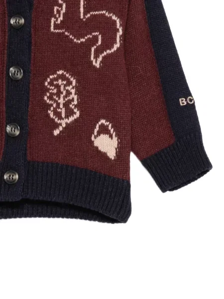 Kardigan dziecięcy Bobo Choses czerwony