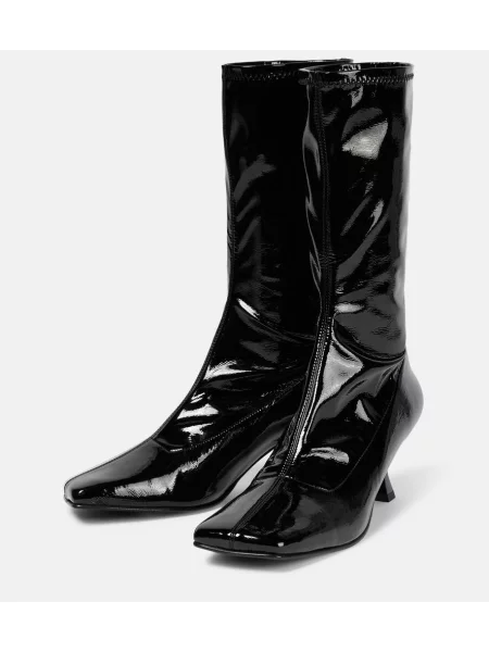 Usnjene čevlji do gležnjev Souliers Martinez črna