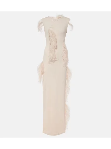 Rochie maxi Acne Studios de costum alb