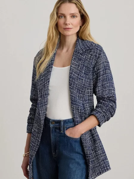 Lauren Ralph Lauren krótka kurtka niebieska