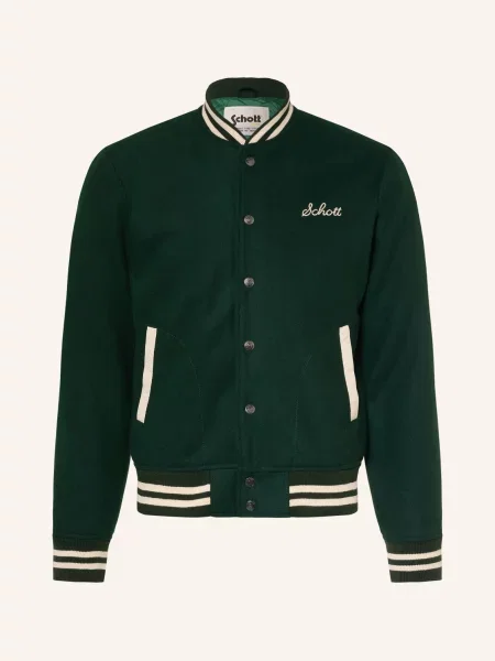 Bomber bunda Schott N.y.c. zelená