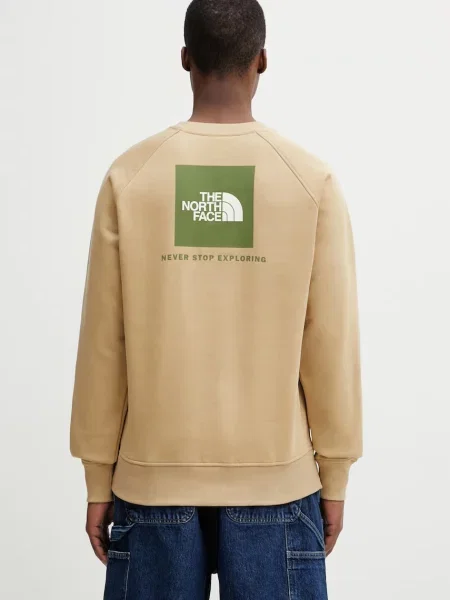 The North Face Raglan bluza z bawełną