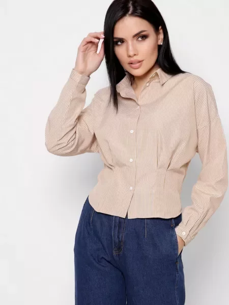 Сорочка CARICA бежевий