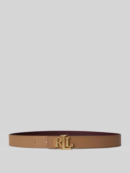 Lauren Ralph Lauren pasek dwustronny skórzany