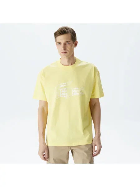 Lacoste T-Shirt żółty