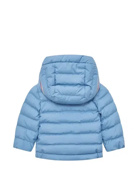 Kurtka dziecięca Moncler Enfant niebieska