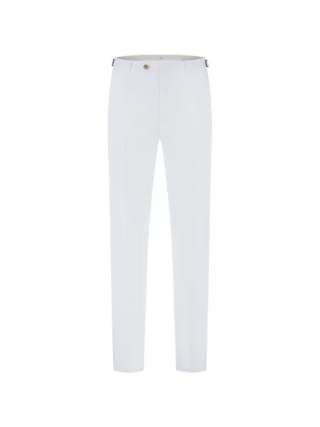 Pantaloni Berwich alb