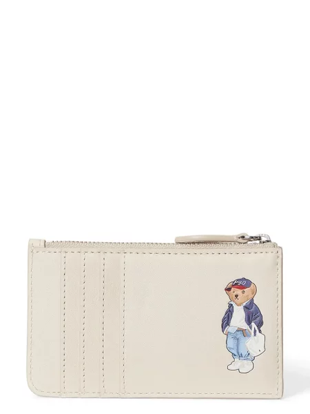 Polo Ralph Lauren portofel de piele bej