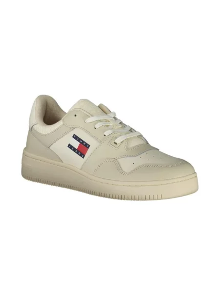 Sneakersy Tommy Jeans casual beżowe