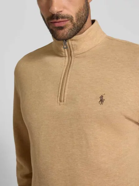 Ralph Lauren Bluzy Mężczyzna L Pulower Soft Polo Ralph Lauren brązowy
