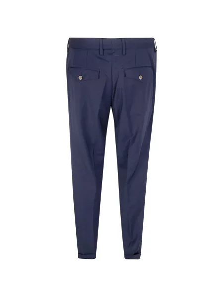 Pantaloni Myths de lână albastru