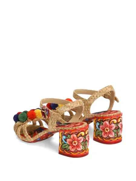 Sandale Dolce & Gabbana cu broderie