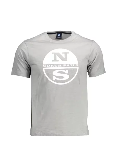 Tricou North Sails cu imagine gri
