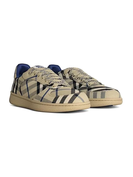 Sneakersy Burberry szare