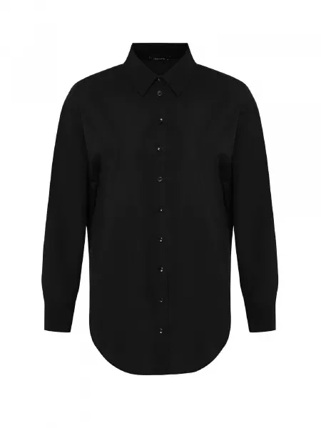 Trendyol Bluza črna