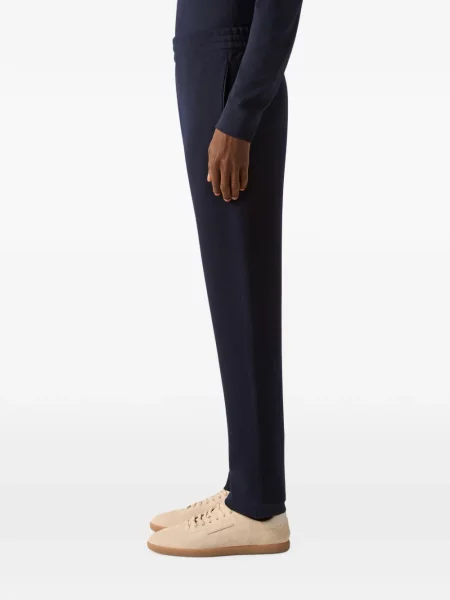 Vilnonės jogger kelnės Zegna mėlyna
