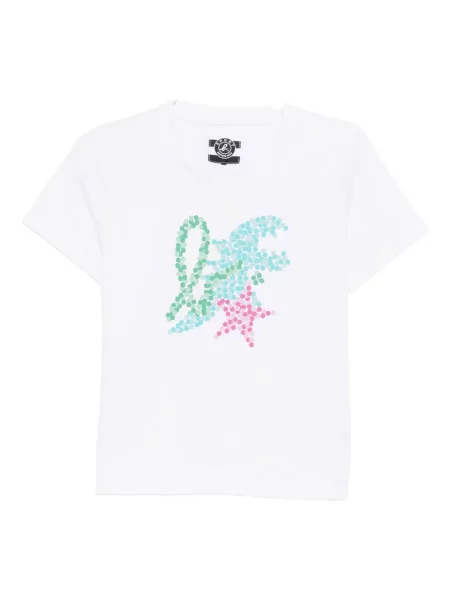 Koszulka Sport B. By Agnès B. w grochy biała