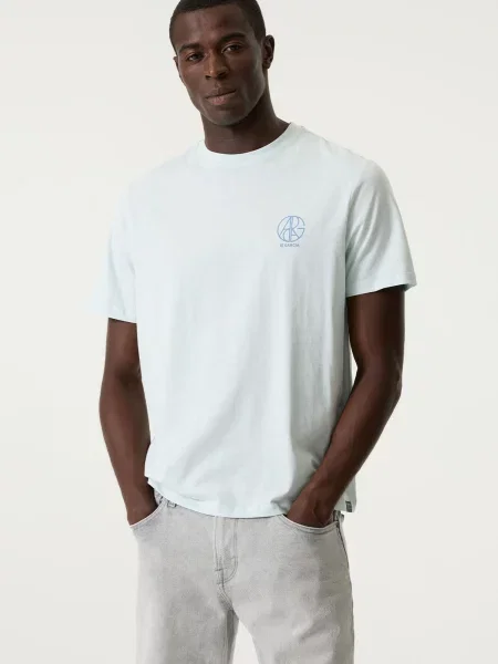 GARCIA Tricou / pastel albastru
