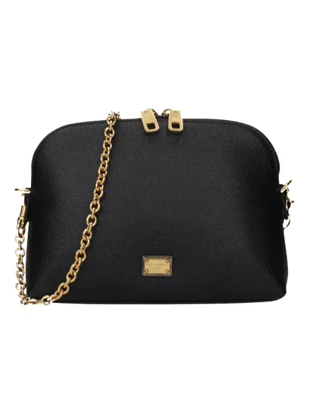 Torebka Dolce And Gabbana skórzana czarna