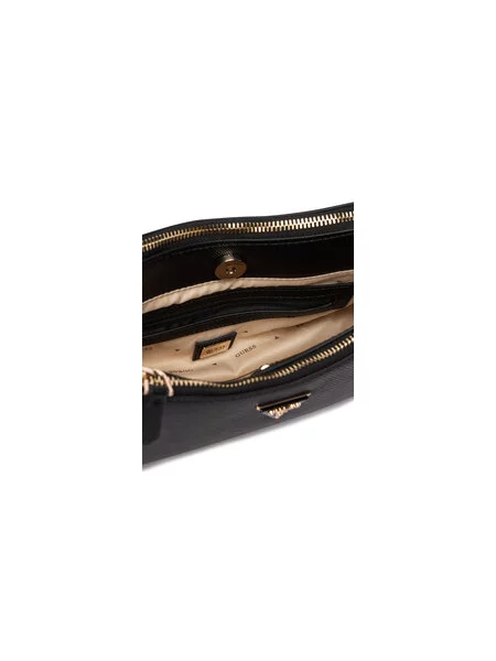 Guess Ročna torba Noelle II Mini črna