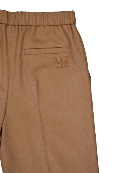 Pantaloni Miu Miu maro