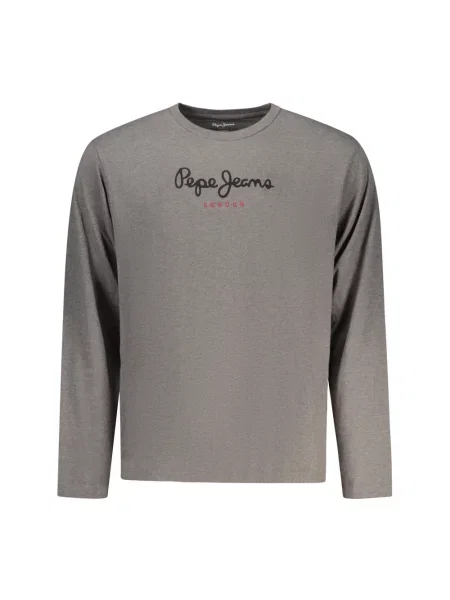 Bluzka z długim rękawem Pepe Jeans szara