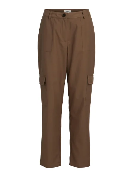 OBJECT Pantaloni cu ANDREA' maro