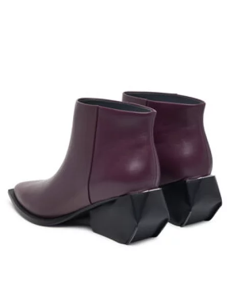 United Nude Bokacsizma Ricky Yoyo Mid Bordó