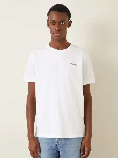 Off-White Koszulka weiss biała